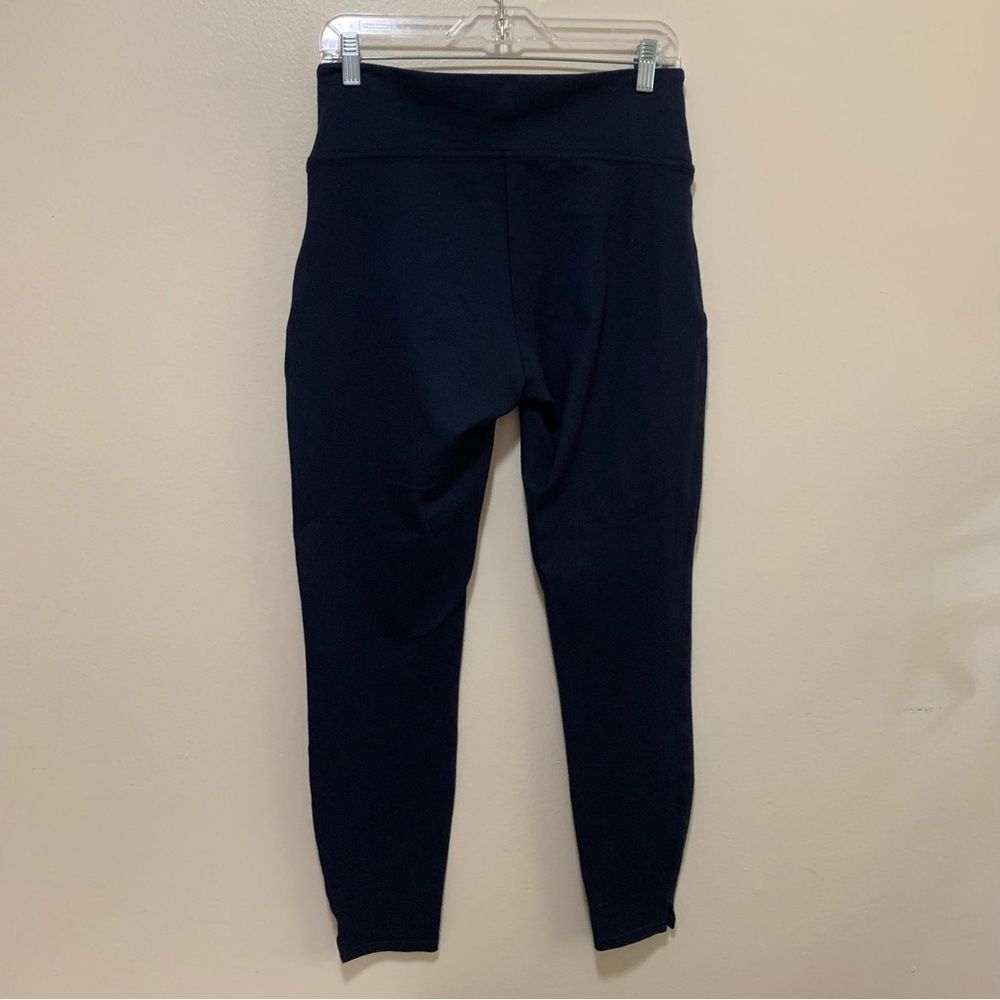 Spanx Navy Blue High-Waisted Ponte Knit  Leggings size medium - Picture 4 of 7